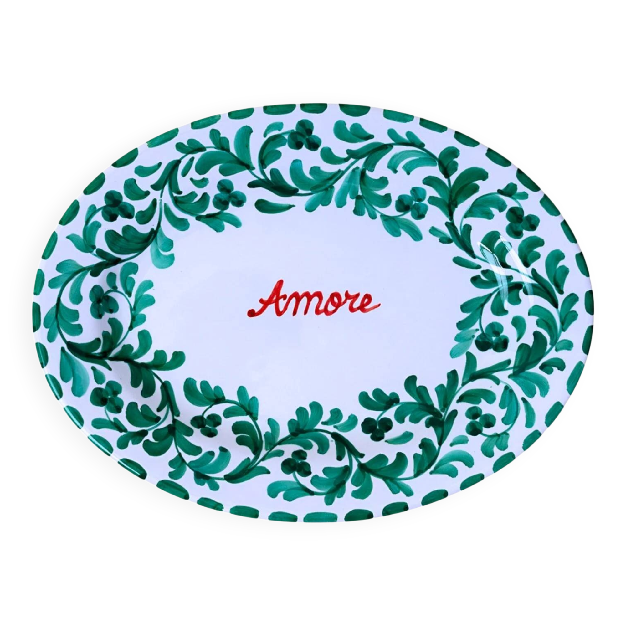 Toscana Amore oval serving dish