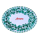 Toscana Amore oval serving dish