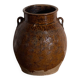 Ancient Chinese glazed stoneware vase – China, circa 1900
