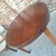 Table et ses 6 chaises vintage en orme, meubles design scandinave
