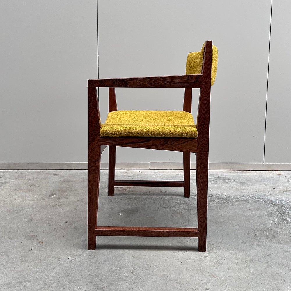 2 armchairs designed by Peter Hvidt and Orla Mølgaard Nielsen, for Søborg Møbelfabrik, Denmark, 1960s