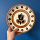 Lot of vintage Boch La Louviere soup plates from 1970, Kimono model - ann