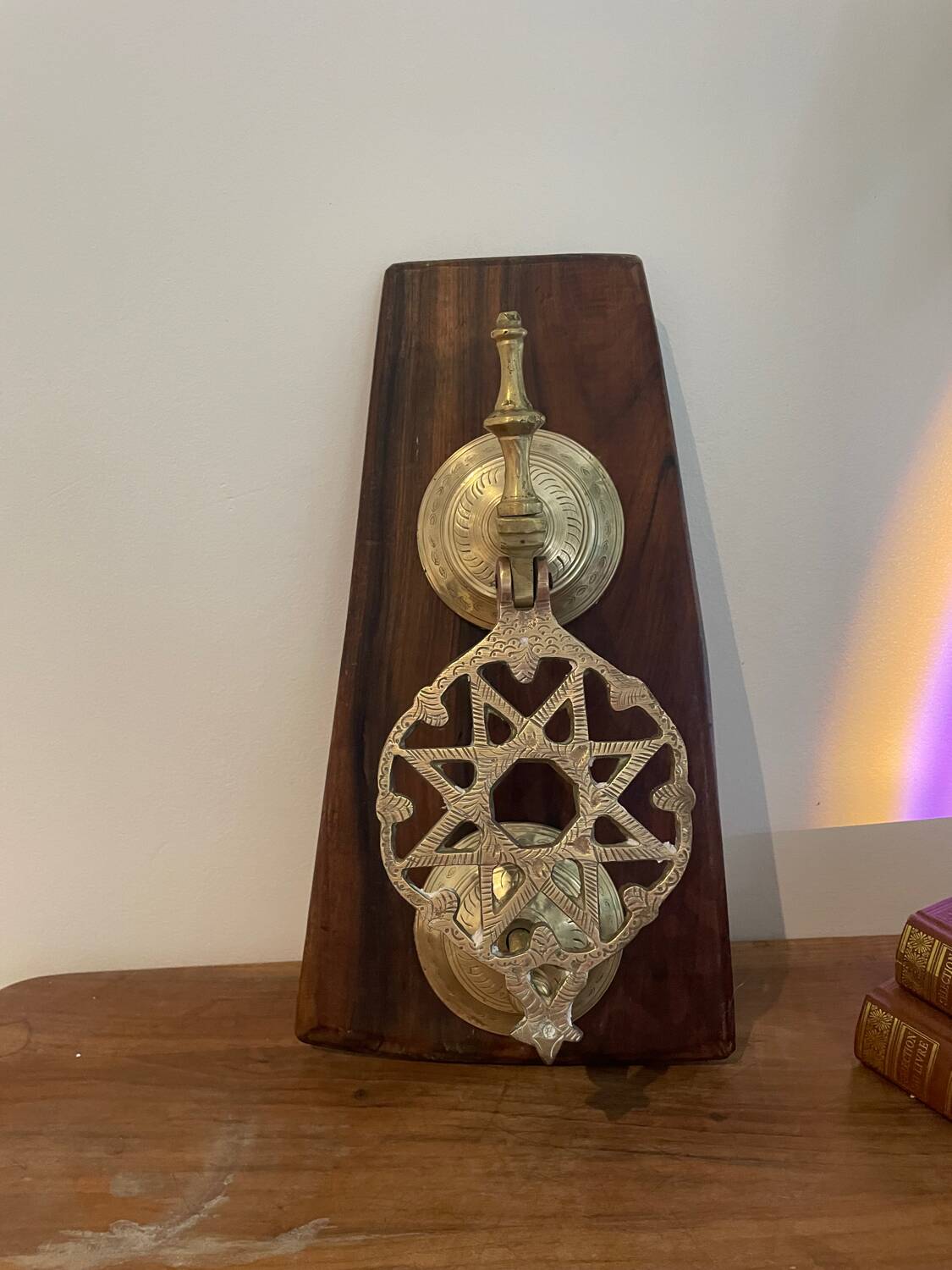 Beautiful Moroccan door knocker