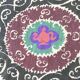 Vintage hand-embroidered tablecloth 115x124 cm
