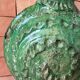 Poterie de tamegroute en terre cuite émaillée