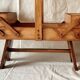 Worker - sewing box on vintage wooden legs - 3 floors