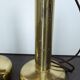 Pair of suspensions "Guldpendel" vintage brass by Vilhelm Lauritzen for Louis Poulsen