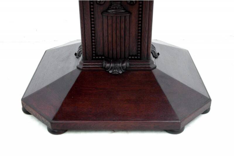 Antique table + chairs set, Western Europe, early 20th century.