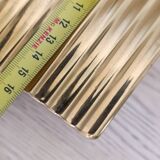 Vintage decorative box in ribbed glass – 1960s/70s