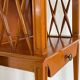 Vintage compass leg bedside table