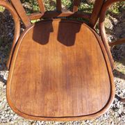 4 fauteuils Baumann en bois courbé