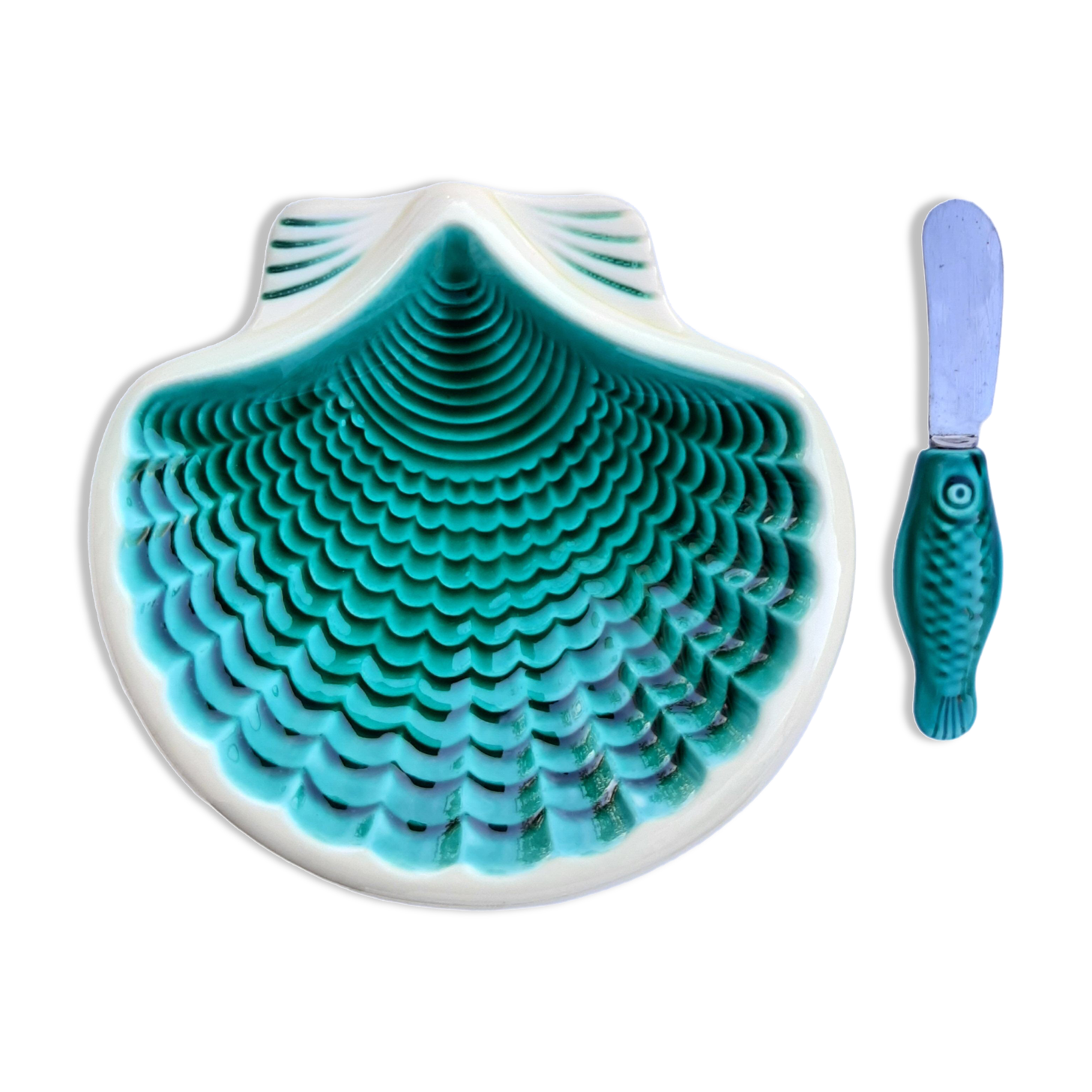 Butter shell st jacques verceram vintage