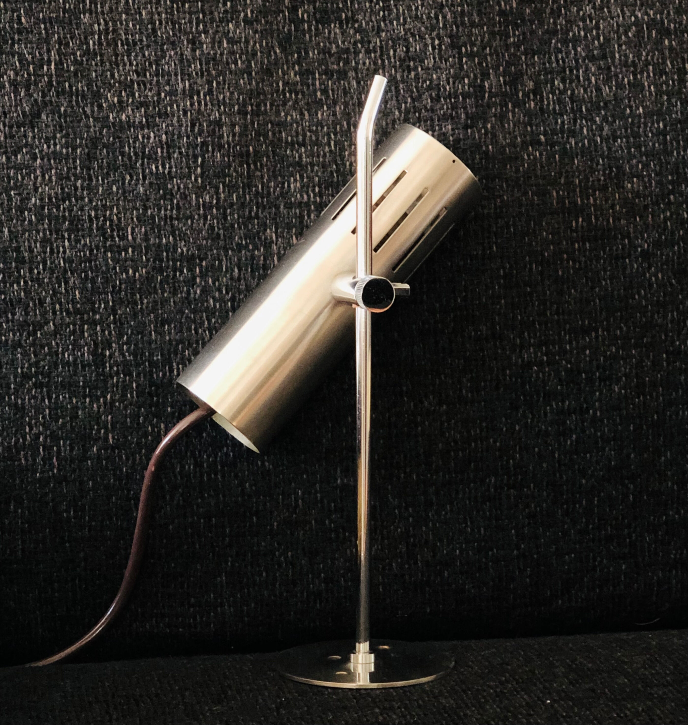 Pair of adjustable wall lamps model A5 by Alain Richard for Pierre Disderot, France 60s