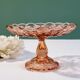 Flat on pink glass piedouche SV
