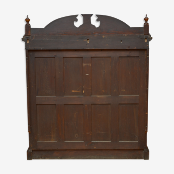 Victorian Solid Oak Open Bookcase
