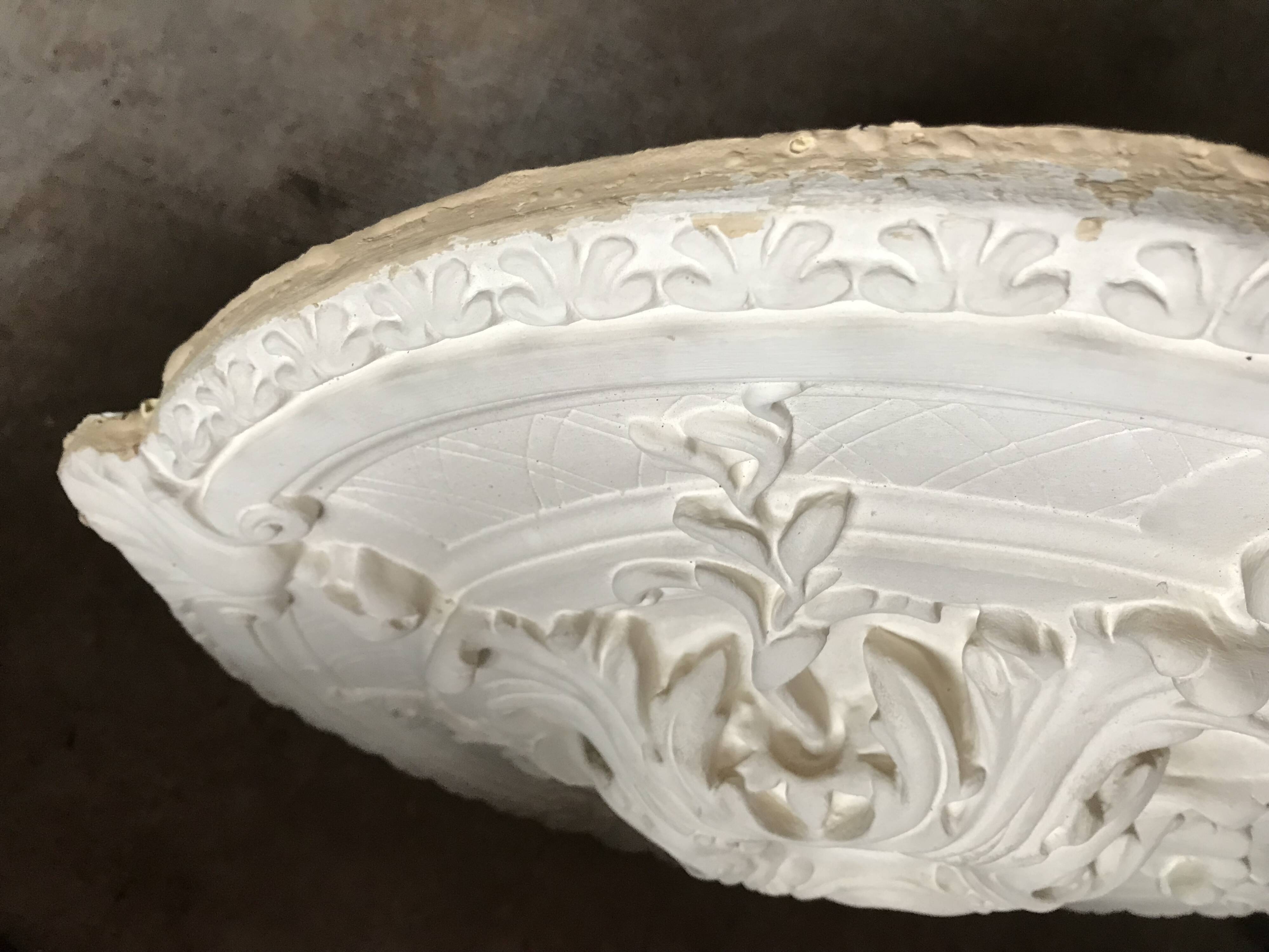 CEILING ROSE in Plaster