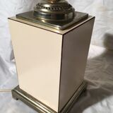 Paire de lampes oeufs style Hollywood Regency