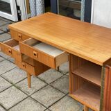 Mid century modern scandinavian teak desk
