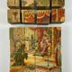 Old wooden box cube puzzle orientalist aladdin game 1900