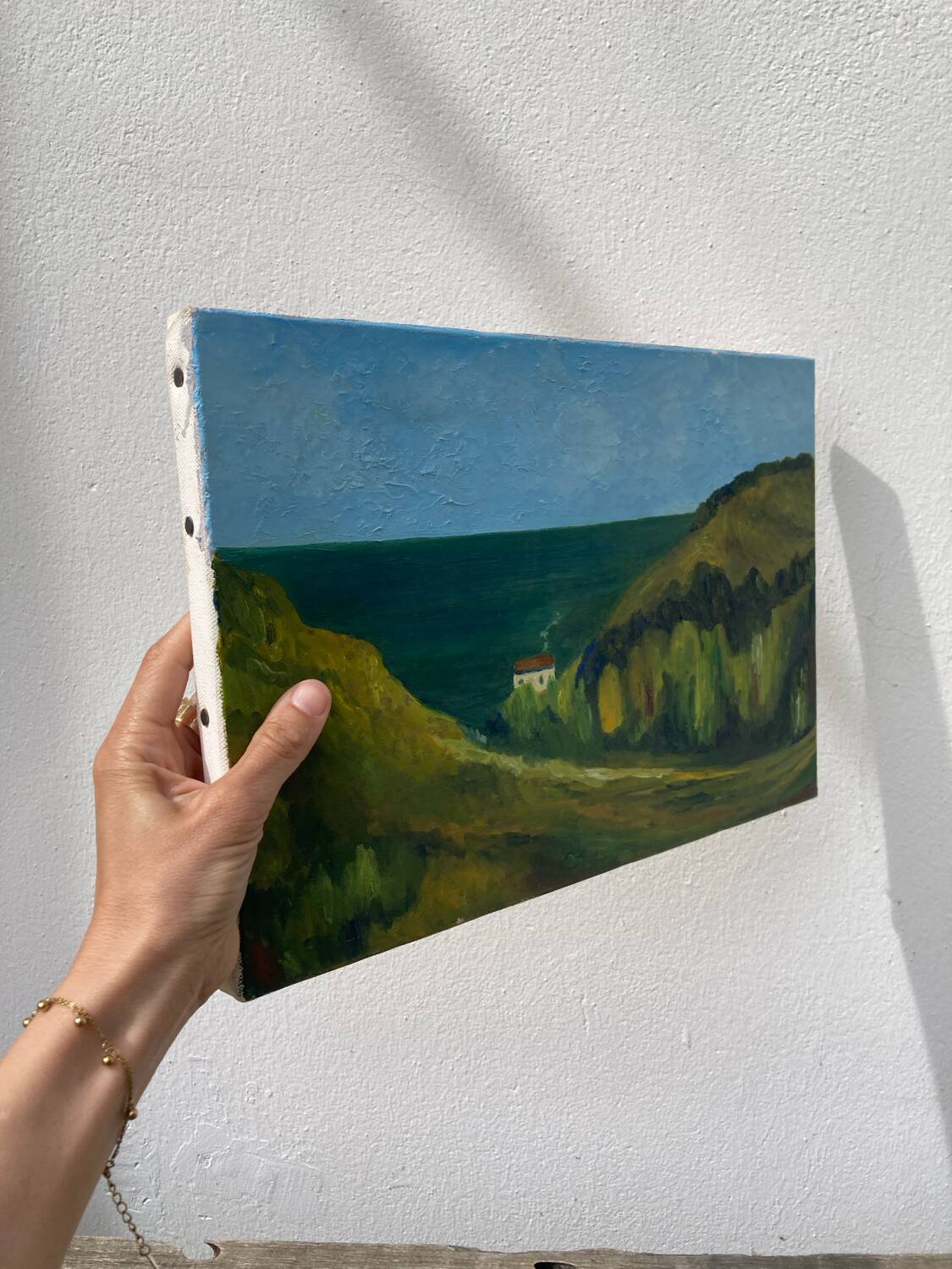 Peinture à l'huile paysage