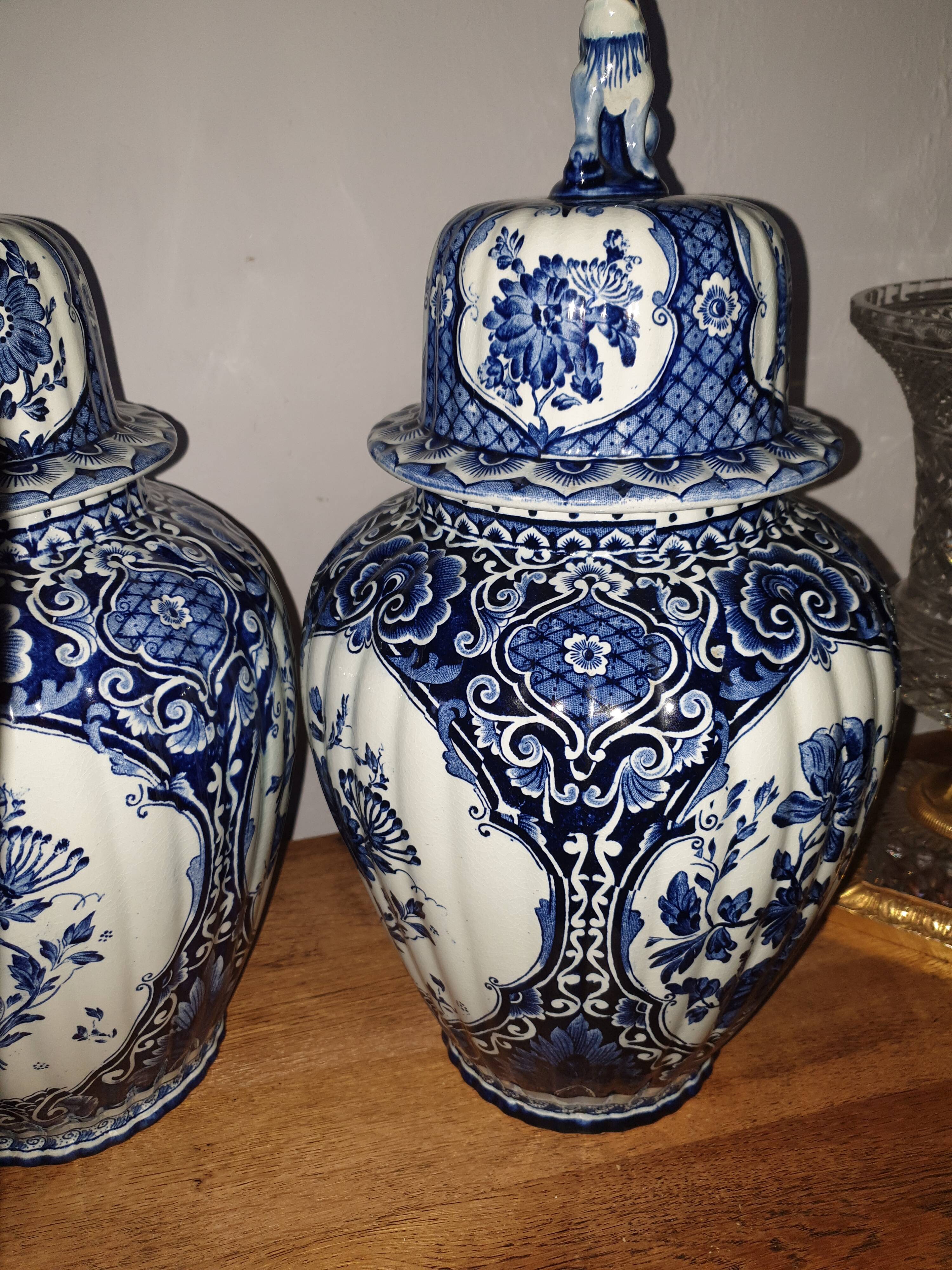 Pair of vases 19th
