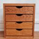 Wooden drawer box