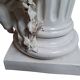 Elegante Colonna con Angeli in Ceramica – Stile Neo-Barocco (Anni '80)