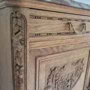 Buffet very storage furniture French style Louis XVI marble top