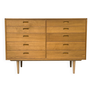 danish Oak Chest of Drawers