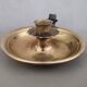 Brass cellar candle holder