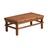 Table basse ancienne en bois de pin – Chine, vers 1890