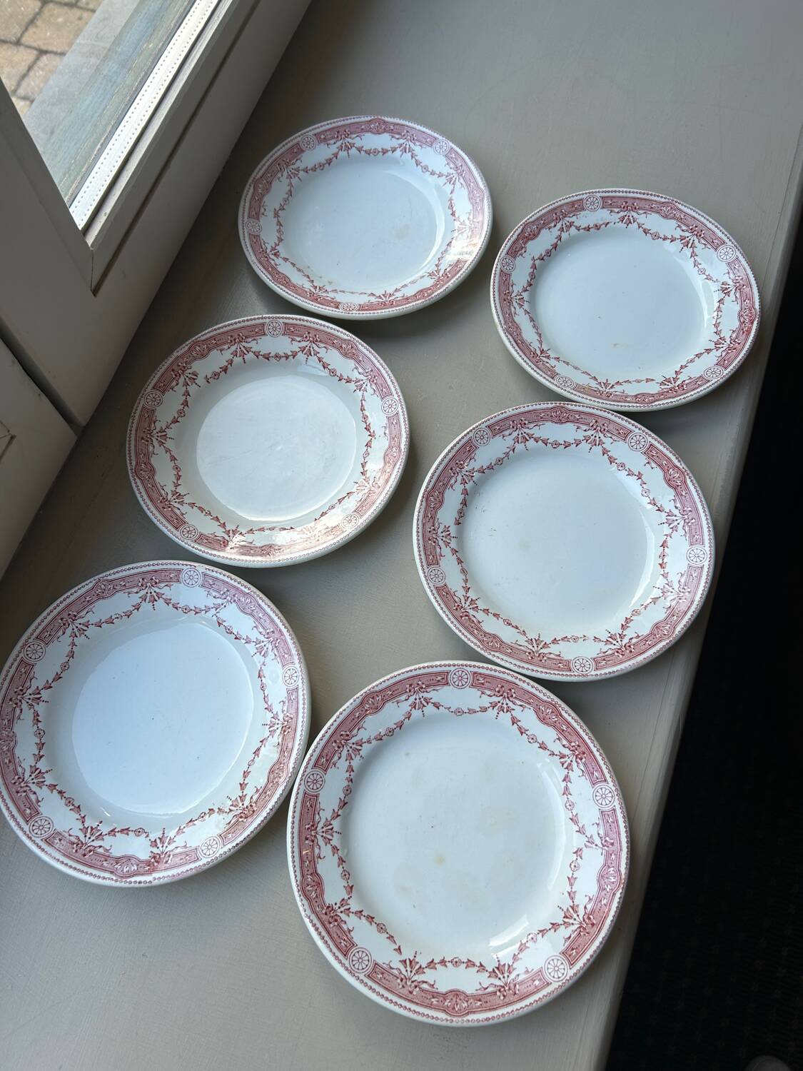 6 MDL Provence dessert plates