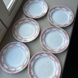6 MDL Provence dessert plates