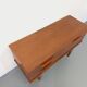 Small vintage Scandinavian teak sideboard from the 60s