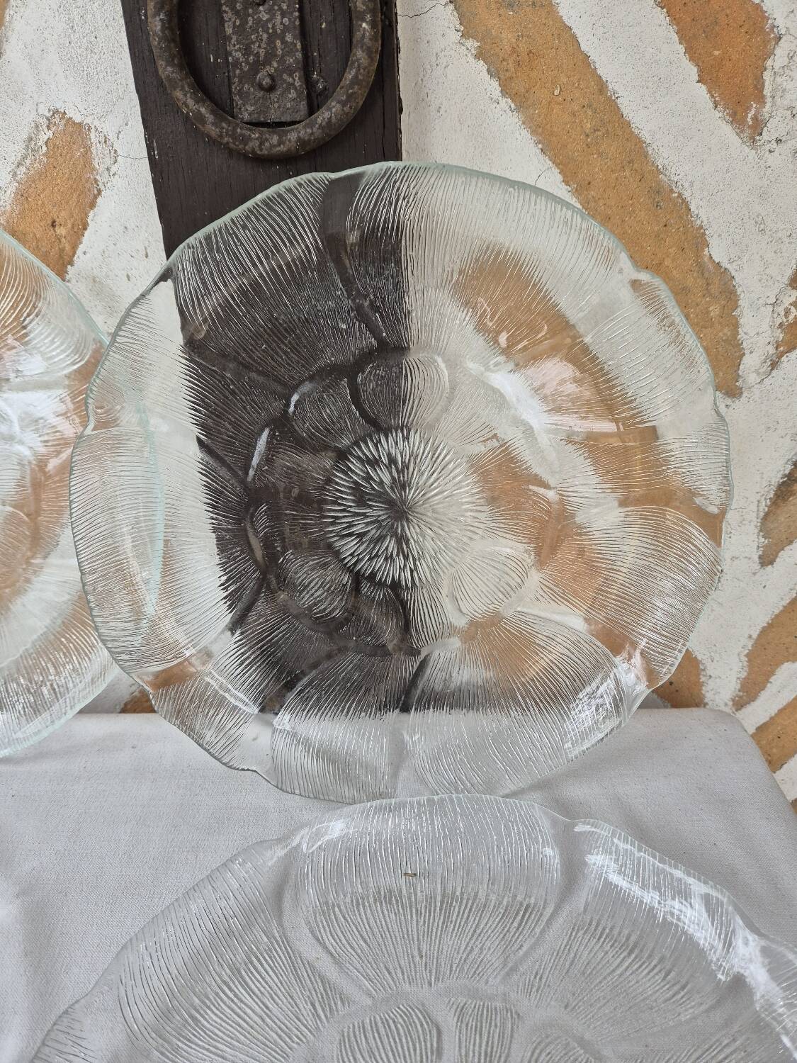 Arcoroc glass plates