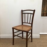 6 bistro chairs with caning seat