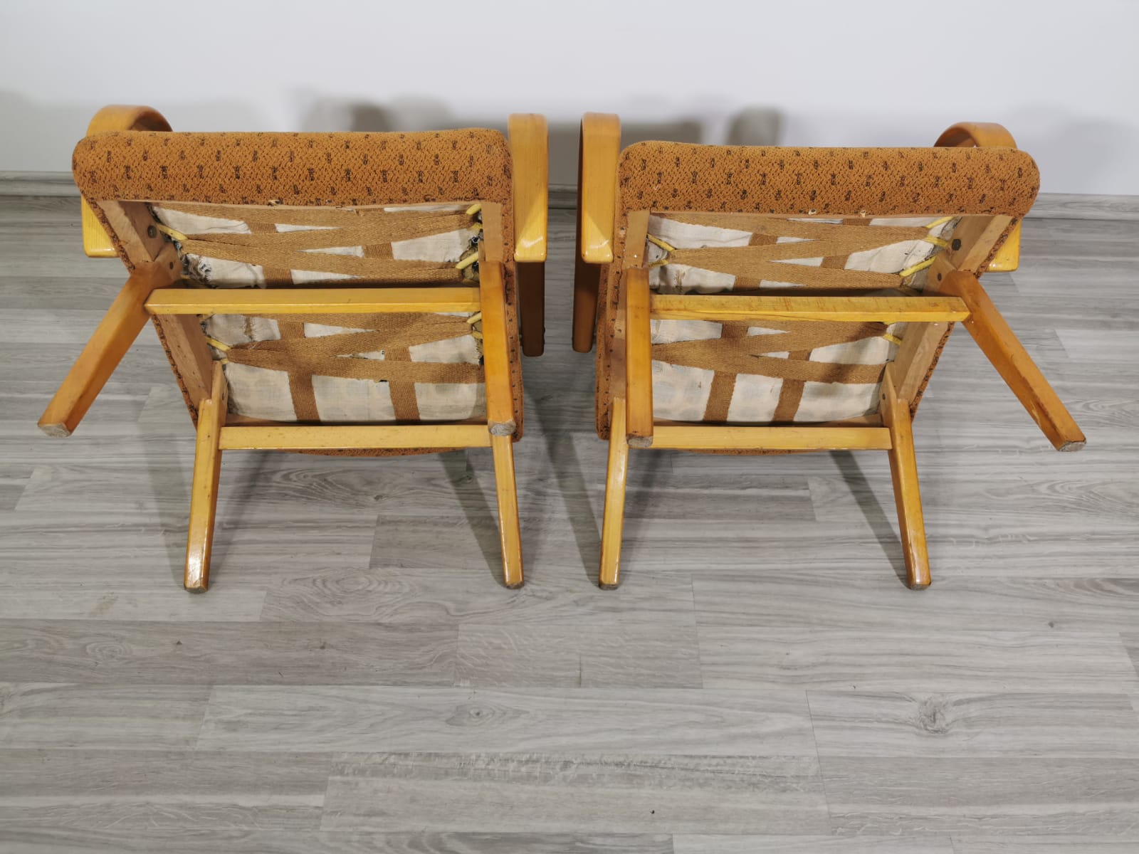 Vintage Armchairs by Jaroslav Smidek, 1960s, Set of 2
