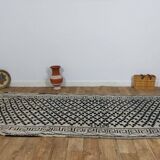 Handmade wool Berber rug 340 X 120 CM
