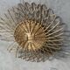 Wicker sun mirror
