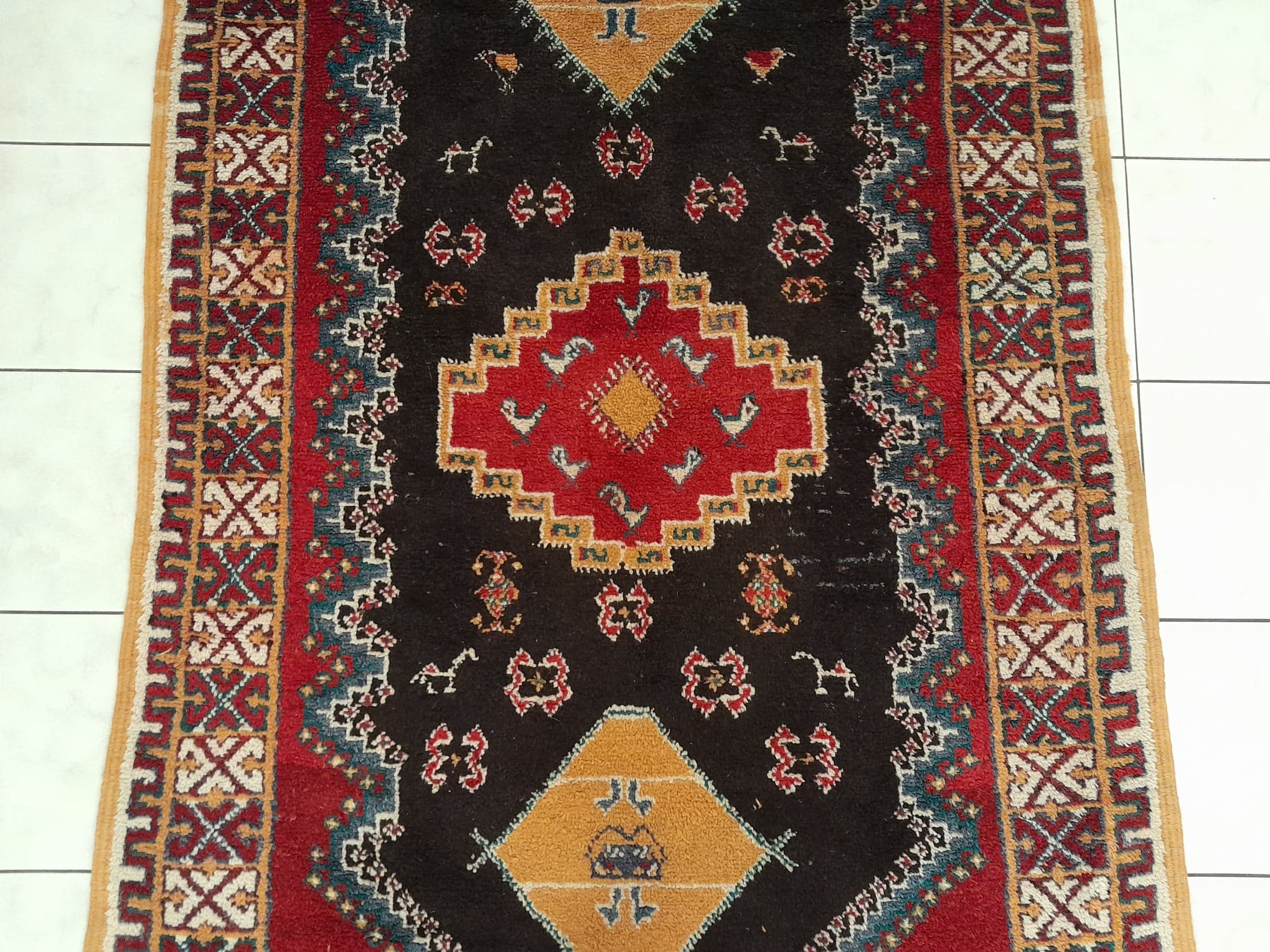 Berber carpet Taznakht handmade 246x145cm