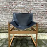 Canto chair in saddle leather Rainer Schell for Schlapp Vintage