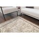 Vintage Turkish Oushak Handmade Wool Cotton Beige Area Rug 113x205