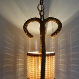 Rope suspension by Audoux Minet, France, 1950s