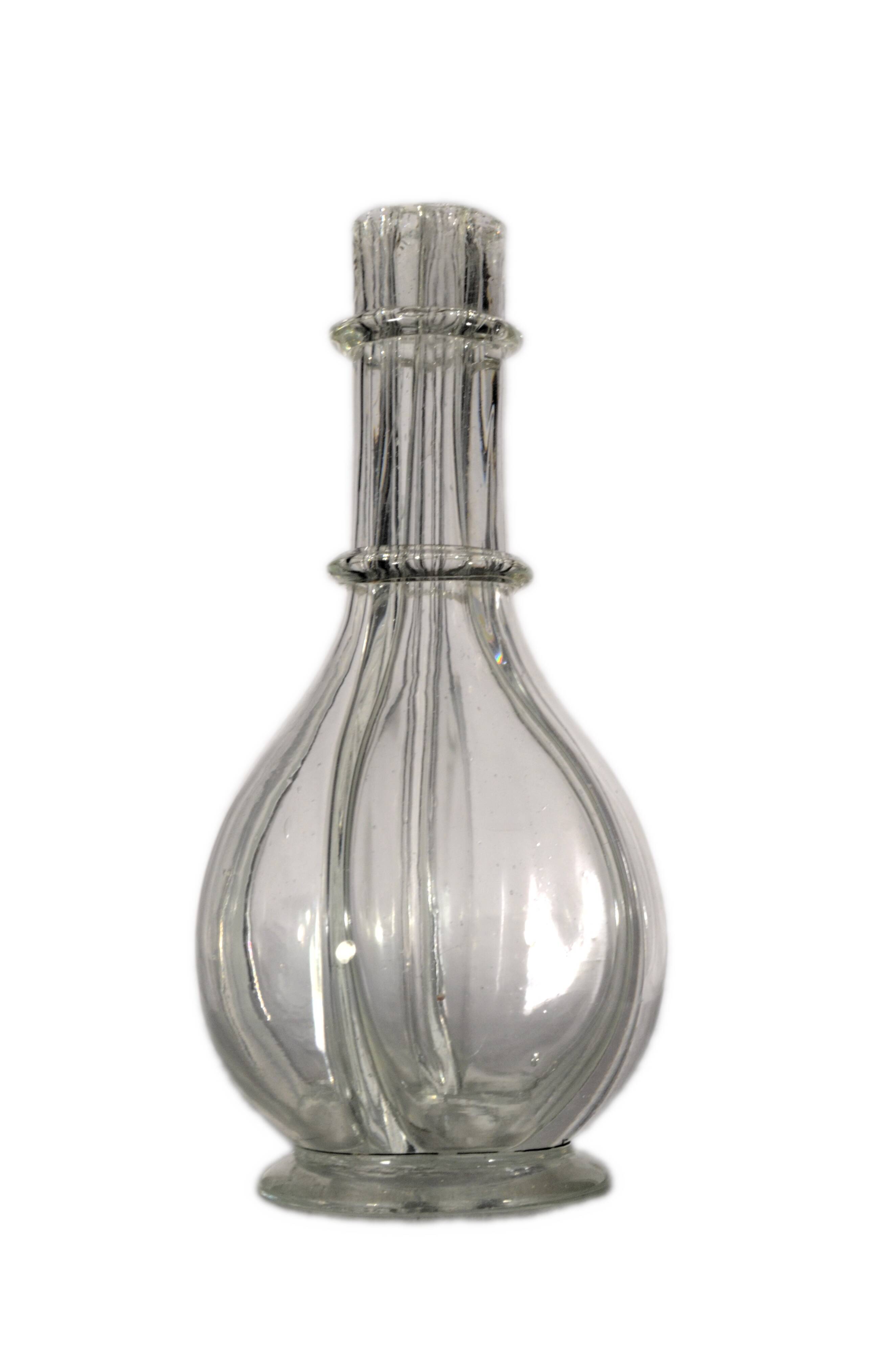 Antique liqueur carafe made in France.