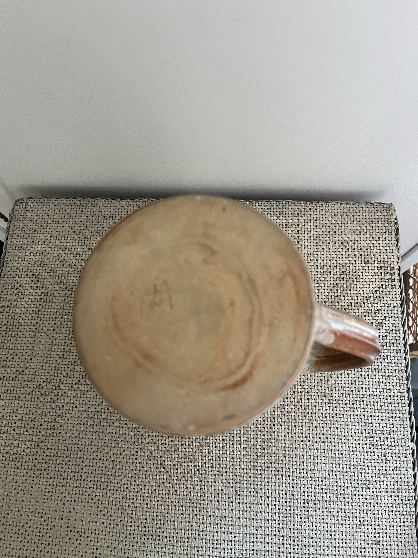 Stoneware jug