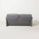 Vico Magistretti Maralunga 2-seater / loveseat for Cassina, Italy, 1980s, g