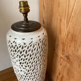 Porcelain lamp foot