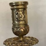 Chandelier en bronze doré xixème