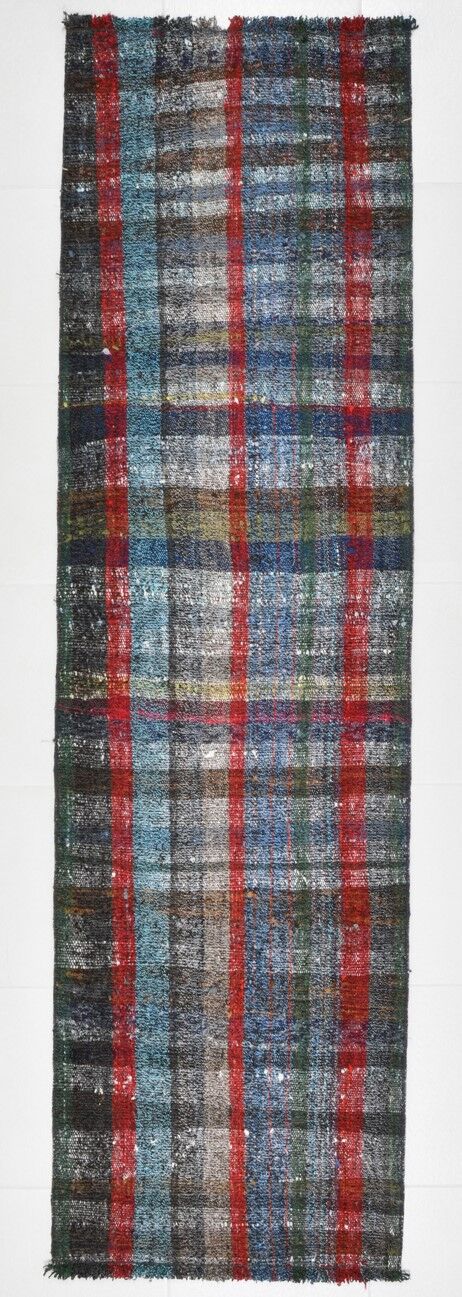 Flatweave Turkish runner rug 248x70cm