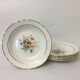 Set of 6 Hollow Earthenware Plates "SALINS" - "Manzat"